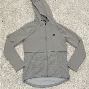 Adidas Two-Tone Gray Hoodie